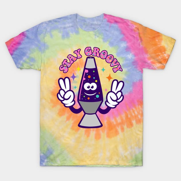 Stay Groovy T-Shirt by DavesTees